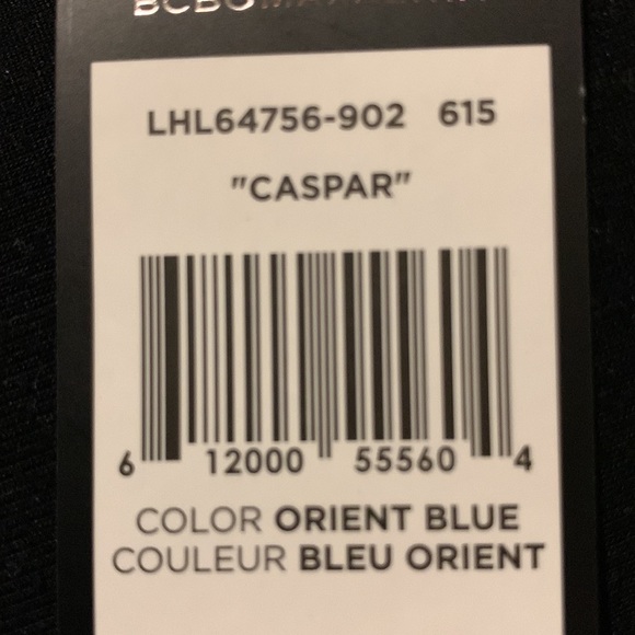 BCBCMaxAzria “Casper” orient blue cocktail dress, new with tags - Picture 2 of 2